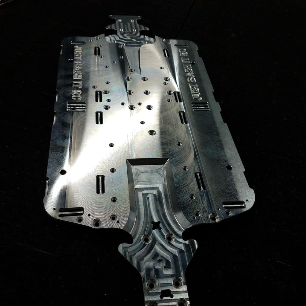 JBIRC Solid Aluminum 6061-T651 Chassis for 6s Arrma Limitless V1-Infraction-Felony