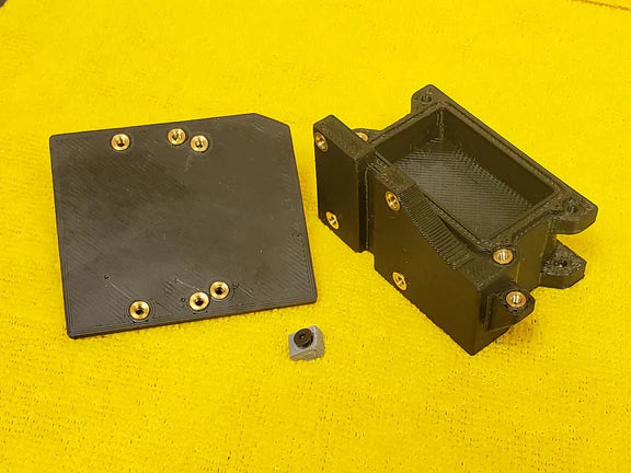 PPS040 3d Printed Receiver Box and ESC Mount for Traxxas Sledge (With RX Box and Custom MMX8s ESC Mount)