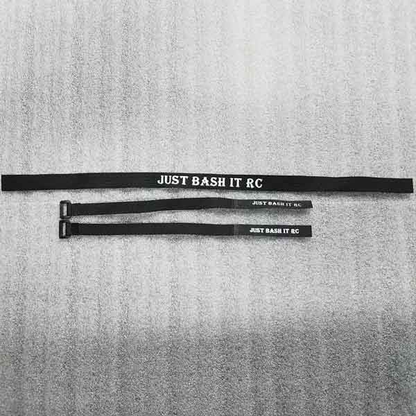 JBIRC Black Narrow Battery Strap Set