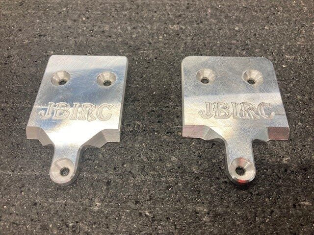 JBIRC Traxxas Sledge 7075-T651 Aluminum Front & Rear Skid Plate Set