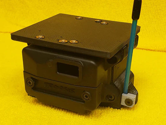 PPS040 3d Printed Receiver Box and ESC Mount for Traxxas Sledge (With RX Box and Custom MMX8s ESC Mount)