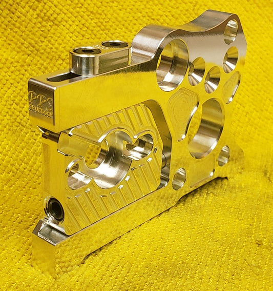 7075 Aluminum Motor Mount For Arrma 6S RC Cars - Grublock Design For Kraton, Outcast, Mojave, Talion