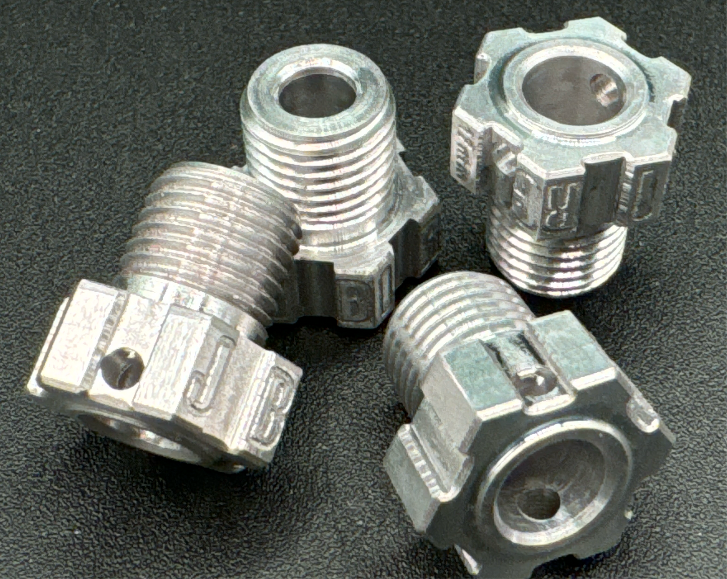 JBIRC 17mm (+2mm) Wheel Hub Adapter Fits Traxxas Sledge (4pc Set)