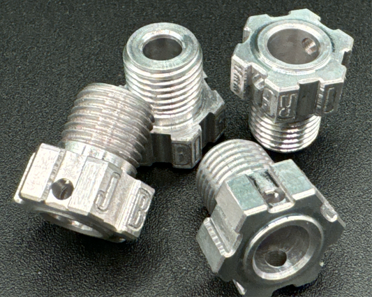 JBIRC 17mm (+2mm) Wheel Hub Adapter Fits Traxxas Sledge (4pc Set)