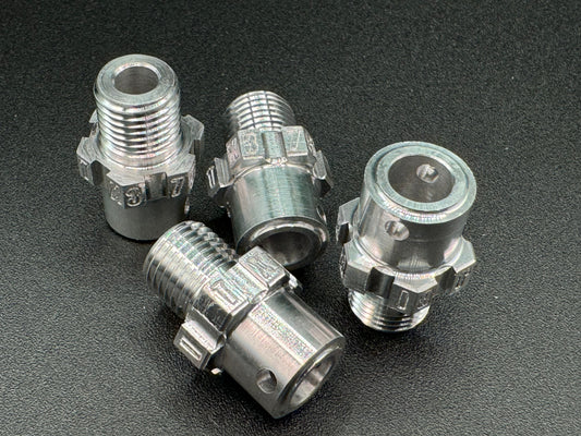 JBIRC 17mm (+10mm) Wheel Hub Adapter Fits Traxxas Sledge (4pc Set)