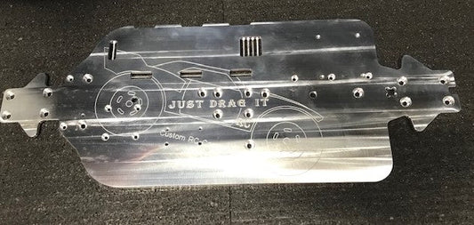 JBIRC 6061-T651 Aluminum Arrma 6s Talion V3 Drag Chassis (Stretched Typhon)