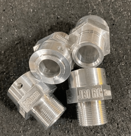 JBIRC Arrma 8s 24mm (+10mm) Wheel Hub Extension (4pc set)