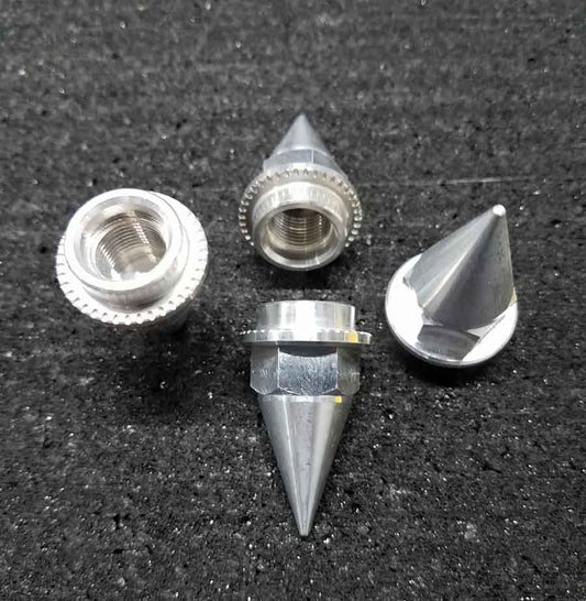 JBIRC 17mm Spiked Wheel Nuts to Fit 24mm Adapters to Rovan (4pc Set