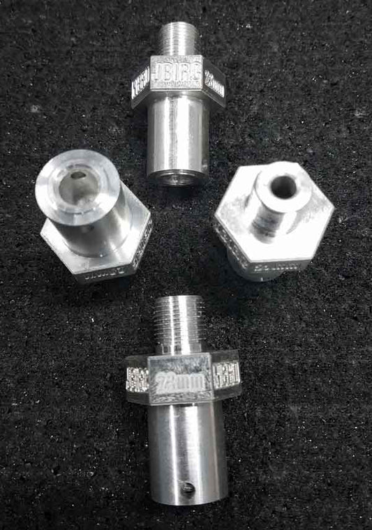 JBIRC 23mm +30mm Extended Wheel Hub Adapter Nero to CEN (4pc Set)