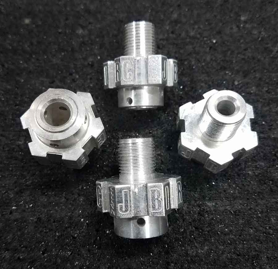JBIRC Traxxas Sledge to 24mm (+10mm) Universal Extended Wheel Hub Adapter (4pc Set)